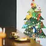 白芷🌾'AVEOVEOYX🌾德澳北歐日本雜貨店日本NUNOCOTO｜北歐風聖誕樹掛布二尺寸