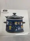 Disney Star Wars 2-Quart Slow Cooker Cool Touch Handles 3 Heat Settings NEW!!