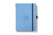 Dingbats Earth: A5 Sky Blue Great Barrier Reef Notebook - Dotted