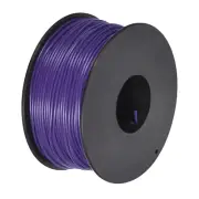 28AWG Stranded Wire PVC Hookup 50M/164ft Purple, Electrical Wire UL1007 Spool