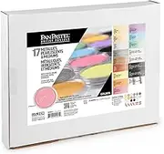PanPastel PP30817 Pearlescents/Metallics/Mediums, Set of 17