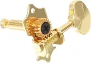 FUTUREORYY 2pcs Acoustic Guitar Tuning Pegs Open Tuning Machines Knobs for Folk Electric Guitars