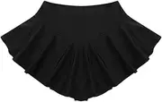[ERTYUIO] Skirt with Shorts Underneathfigure Skating Skirt Adult Dance Clothes Gymnastics Leotard Dance Clothes Short Skirt