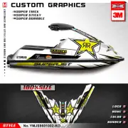 Custom Graphics Kit Vinyl Decal for Yamaha PWC Super Jet Ski SJ 700 1996 to 2020
