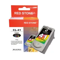 在飛比找momo購物網優惠-【RED STONE】CANON CL-41墨水匣(彩色)