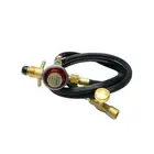 Keg King High Pressure Lpg Gas Regulator Only (With 2 Meter Hose) Barbecues Gril