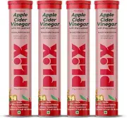 PLIX - THE PLANT FIX Apple Cider Vinegar Effervescent Tablets with The Mother 70