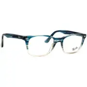 Ray-Ban Eyeglasses RB 5375 8146 Striped Blue Gradient Square Frame 51[]18 145