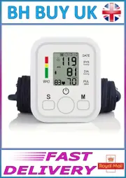 DIGITAL BLOOD PRESSURE MONITOR, HEART RATE, BPM, MEDICAL, PORTABLE, UK