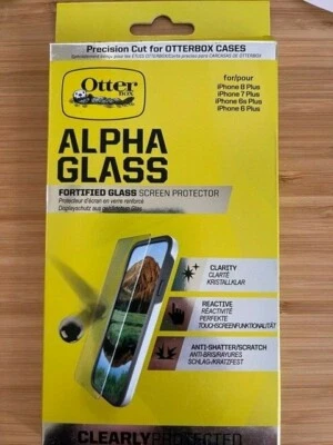 Otterbox Alpha Glass Screen Protector 77-54011 Iphone 8Plus, 7Plus, 6s Plus, 6Pl