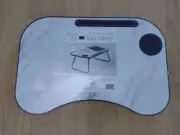 Honey-Can-Do Collapsible Folding Lap Desk, White/Faux White Marble 151603