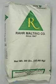 Rahr 6-Row Malt 1-2 lbs. - crushed or uncrushed -Freshest malts on eBay!
