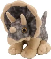 NEW PLUSH SOFT TOY 10893 Dinosauria Triceratops Dinosaur 10" 25cm Wild Republic