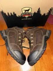 IRISH SETTER MENS TWO HARBORS 5” STEEL TOE HIKER WORK BOOTS SIZE 11W NWB $190