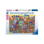 1000pc Ravensburger BOSTON 2189 Kids/Childrens Jigsaw Puzzle Toy 70x50cm 12y+