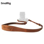SmallRig Universal Leather Camera Shoulder Strap (Brown) for DSLR Max Load 10kg