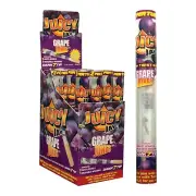 Juicy Jays Jones Grape Pre-Rolled Cones Smoking Cigarette Papers Box of 24