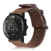 For Suunto Core Smart Watch Band Genuine Leather Strap Replacement Wrist Bands