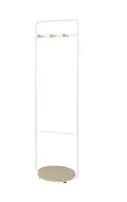 Proman Products Hollywood Metal Hall Tree Coat Rack Organizer with Hooks