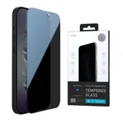2 PCS iPhone 12 / 12 Pro Privacy Tempered Glass Screen Protector Flim Case Friendly 9H Hardness for Apple - Anti-Spy