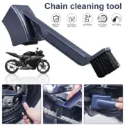 Motorcycle Bike Chain Cleaner Dual Heads Bicycle Cleaning Brush Reusable birLr