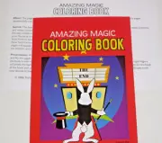 Amazing Magic Coloring Book Trick "SMALL" - Kids Parties, Pages Change, Close-Up