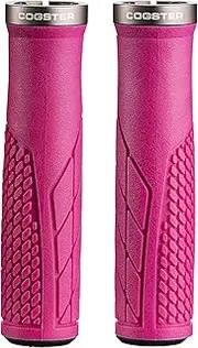 COGSTER Elega Bike Handlebar Lock-on Grips, Lightweight Rubber Grips for XC, MTB, BMX Bikes