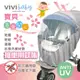 【vivibaby】嬰兒手推車專用防塵 抗UV 嬰兒推車蚊帳 嬰兒車蚊帳 全方位通風式防蚊帳 加大空間透氣蚊帳
