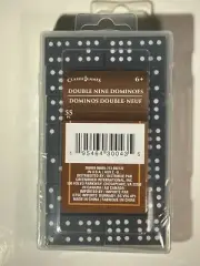 New Classic Games Premium 55-Piece Double Nine Domino Set Modern & Classic Play