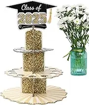 Graduation Money Holder - 2025 Graduation Paper Money Holder,Wooden Decorative Table Centerpieces Class of 2025 Party Decor for Photograph, College & Classroom