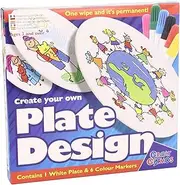 Create Your Own Plate Design with Pens