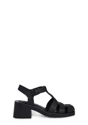 [Petite Jolie] Jelly Gladiator Sandals - Black