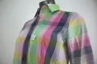NEW Foxcroft Wrinkle Free Fitted Button Front Women's Blouse Top Size 4