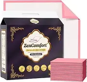 ZenComfort Premium Adult Incontinence Bed Underpads, Chucks Pad 24x36inches