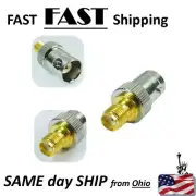 High Quality RF Antenna SMA-F to BNC-F Female Jack Coaxial Cable Adapter