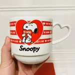 現貨 情人節限定 日本帶回 SNOOPY 史努比 門市限定 情人節 愛心 陶瓷 馬克杯
