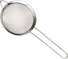 Farina Sieve with Handle, Stainless Steel House Supplies Fried Strainer Powde...