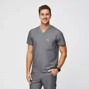 NWT FIGS Technical Collection Nurse Scrubs Shrit Anti-Microbial Anti-Wrinkle ML