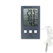Lcd Weather Station Thermometer Hygrometer Indoor / Outdoor Temp & Humidity