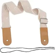 Kisangel Wear Resistant Guitar Shoulder Strap Flexible Replacement Belt for Ukulele and Electric Guitars Reduces Shoulder Pressure Suitable for All Body
