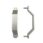Rolltrak Stainless Steel Raised Barn Door Handle Home Door Hardware Accessories