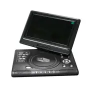7" Portable Home Car DVD Player VCD CD Card HD 16 : 9 LCD Large Swivel Screen