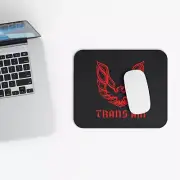 Red Firebird Mouse Pad, Trans Am Inspired Design, Motorsports