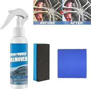 Multi Purpose Rust Remover Spray, Rust Treatment for Metal, Cast Iron Rust Remover, Rust Inhibitor Spray, Stainless Steel Rust Remover, Iron Remover Car Detailing, Iron Powder Remover Spray (1pcs)