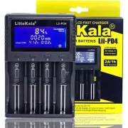 LiitoKala Lii-PD4 LCD Display Battery Charger For 21700 26650 18650 AA AAA