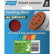 Norton Disc Sander 80 Grit 125mm
