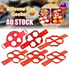 Nonstick Pancake Cooking Tool Egg Mold Maker Cheese Egg Cooker Pan Flip Ring RK