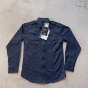 5.11 Tactical Shirt Mens Small Blue Button Up Patrol Concealed Carry Work New