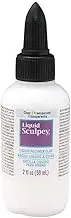 Liquid Sculpey Liquid Polymer Clay 59mL, Clear/Transparent