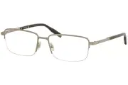 Mont Blanc Men's Eyeglasses MB0020O MB/0020/O 005 Ruthenium Optical Frame 58mm